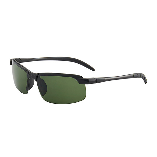 3043 sunglasses PC lens half-frame glasses simple cycling mirror day and night driving and fishing night vision sunglasses