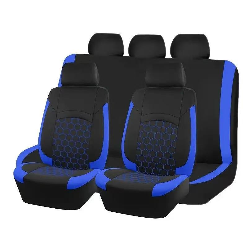 Source Manufacturer Elastic Fabric Embroidered Football Style Universal Car Seat Cover Amazon Temu Meike Duo