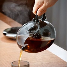 高硼硅玻璃泡茶壶福鼠壶鼠杯煮茶器家用茶水分离电陶炉烧水壶