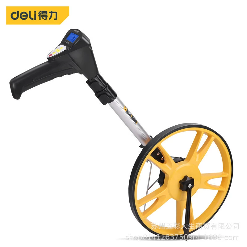 Инструмент гастронома DL330312S разделенный цифровой дисплей Колесный дальномер роликовый дальномер ручная роликовая линейка