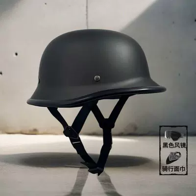 Motosiklet kaskı (dəbilqə) | New certified motorcycle retro helmet