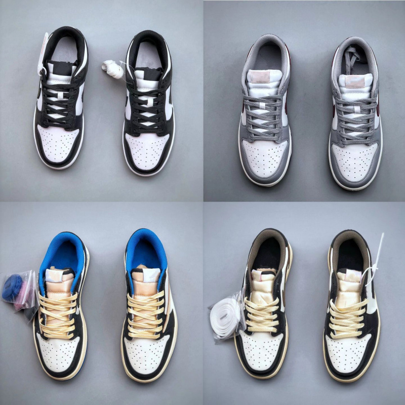 Sb Dunk Panda Putian Shoes Aj1 Low-Top Lightning Barbed Versatile Men's and Women's Sneakers Sports Basketball Shoes