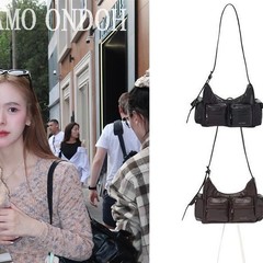 原版高品质韩国品牌SAMOONDOH机车包斜挎包宋雨琦同款samoondoh包