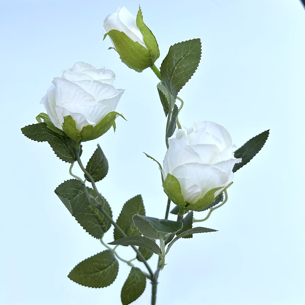 Artificial Rose Bouquet For Home Decor Elegant Table Flowers_voghion.com