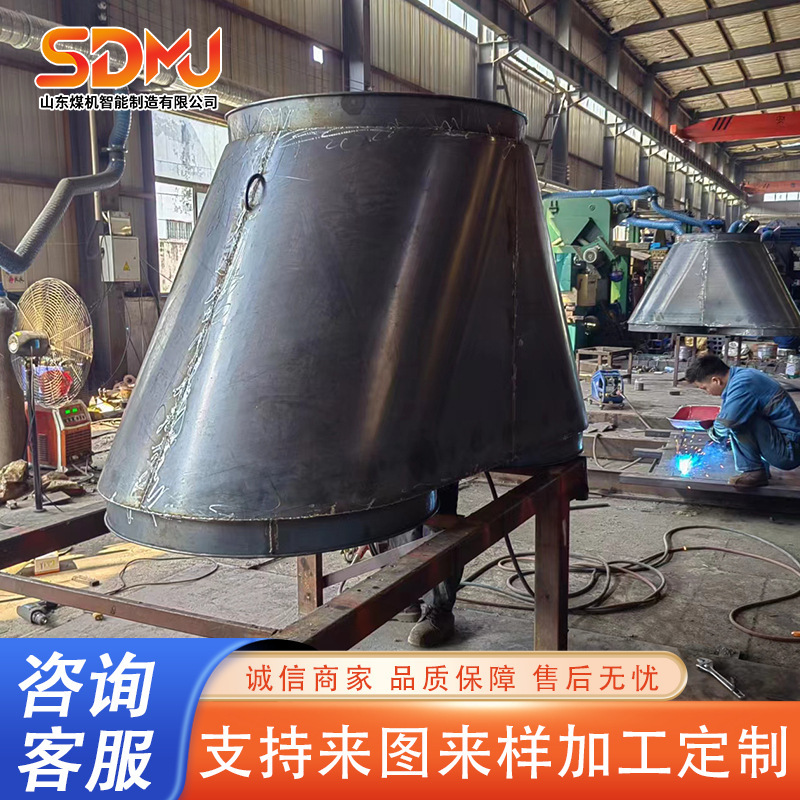 Mining air duct distributor, underground ventilation pipeline accessories for coal mining machines, dual-fan automatic conversion and diversion device