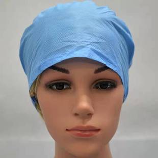 Disposable Sms Flat Cap Dental Clinic Doctor Nurse Work Cap Dust-Proof and Anti-Hair Loss Hood Non-Woven Cap