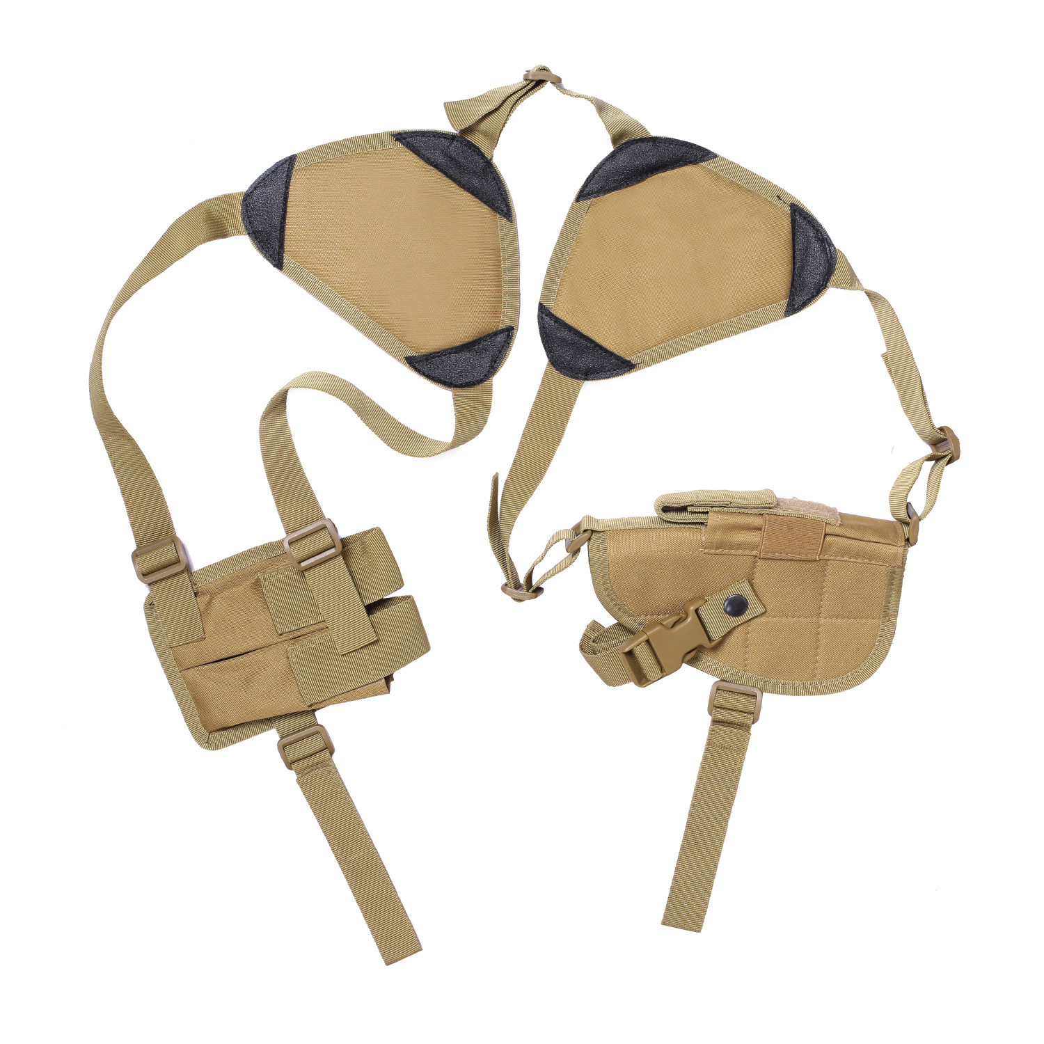 Cubierta de pistola colgante de cinturón táctico para exteriores Cubierta de pistola de extracción rápida universal para manos izquierda y derecha Cubierta de pistola de extracción rápida invisible en la cintura