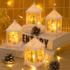 Christmas Santa Santa Santa Snow Snow Pattern Decoration Flash Decoration Decoration Transparent Wind Lantern Party Decoration