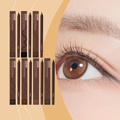 ZEPHOCO 防水アイライナーシリーズアイメイクアップ防水非退色シルキースムーズアイライナージェルペン