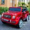 Mercedes-Benz six-wheel car-Lifelong warranty-manufacturer direct sales-paint red six-wheel drive: 12V10 electricity