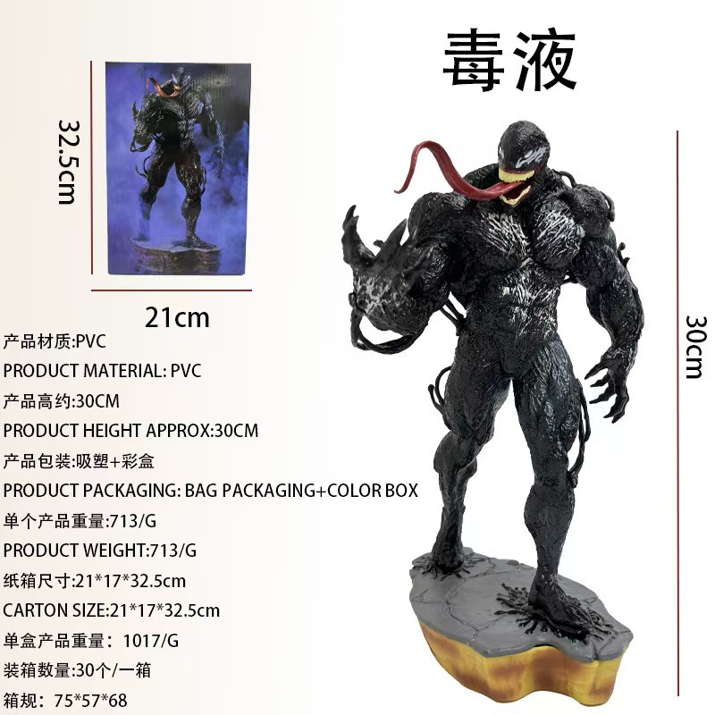 毒液  漫威 反派GK 模型摆件雕像电影人物手办周边生日礼物
