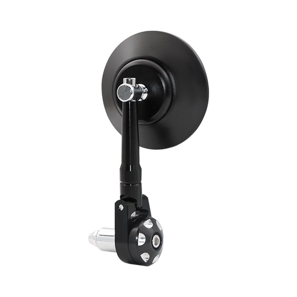 Cross-border hot selling motorcycle handle mirror modified aluminum alloy rearview mirror folding HD universal rearview mirror handlebar mirror