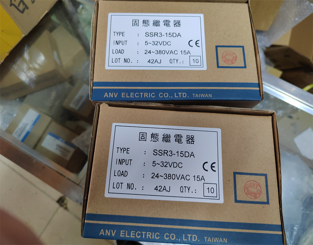 士研ANV固态继电器 SSR3-10/15/25/40/50/80DA SSR3-40AA  询价为