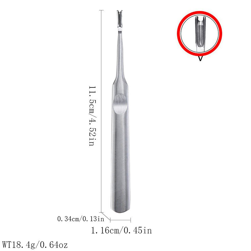 DIY cuero hecho a mano tallado forma herramienta aceite pluma sello cuchillo de corte punzonado