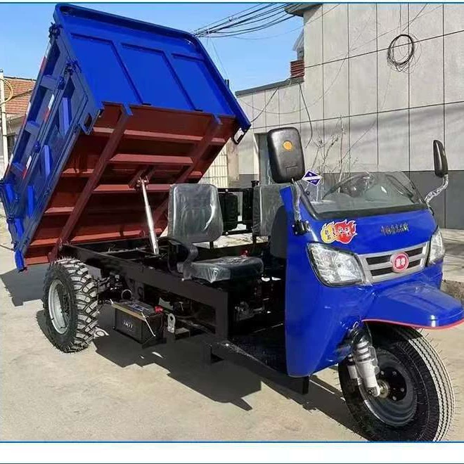 Электротрицикл для строительной площадки, кирпичный грузовик, земснаряд, самосвал для бытового и горнодобывающего использования