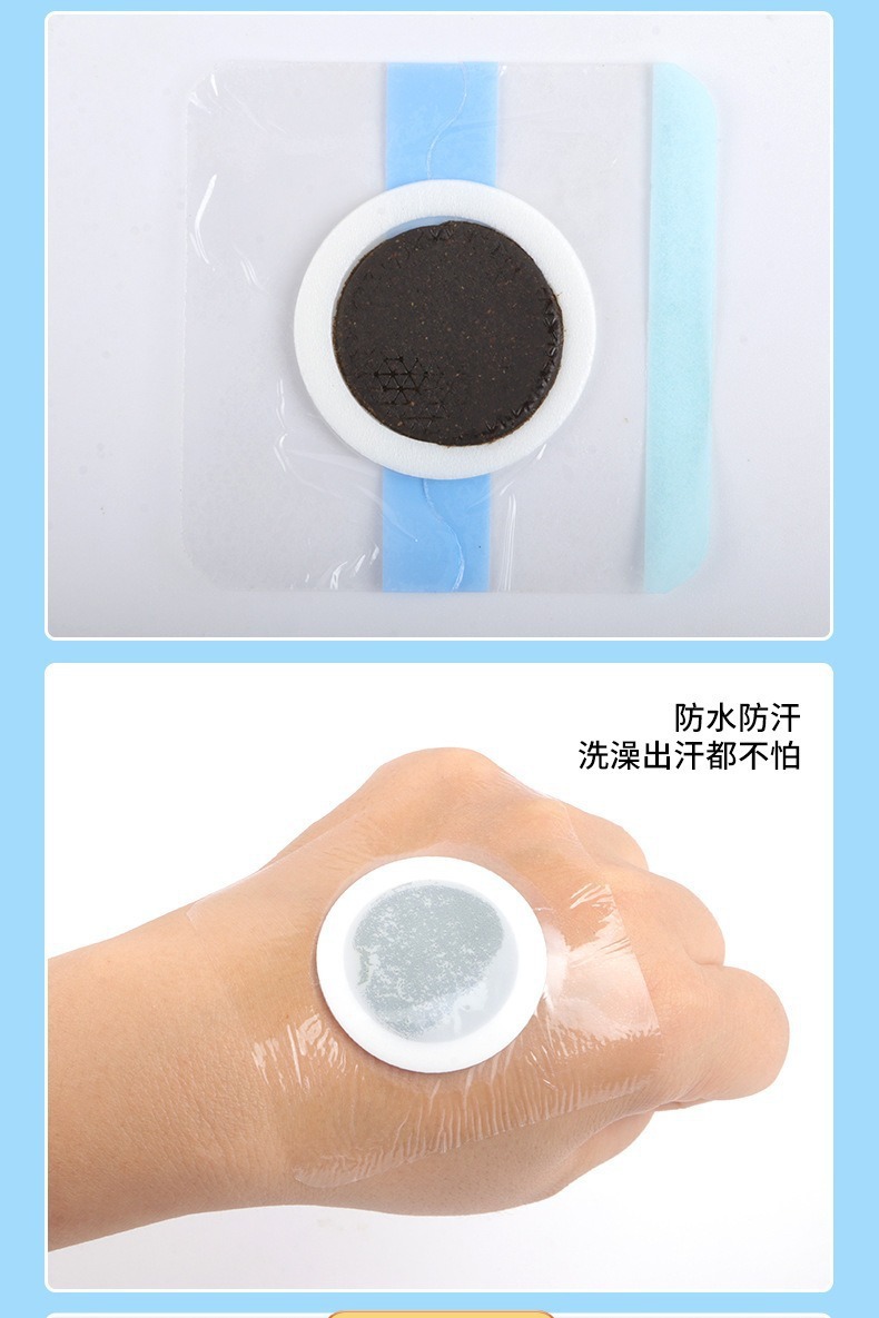 Children's Spleen Support Herbal Patch Honey Paste Belly Patch for Traditional TCM Wellness in use