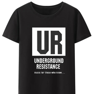 Short Sleeve Top Underground Resistance,Acid House T-Shirt��