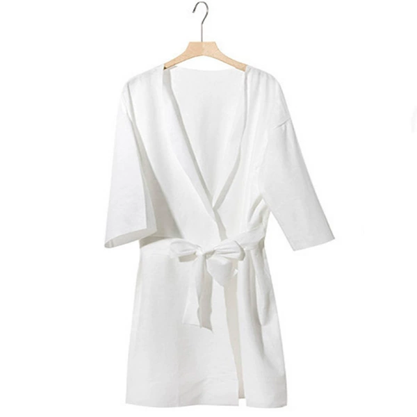 Bathrobe upgraded and thickened 80g-pearl pattern