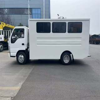 五十铃16座运兵车 ISUZU厢式货车 右舵矿用工程车 出口专用