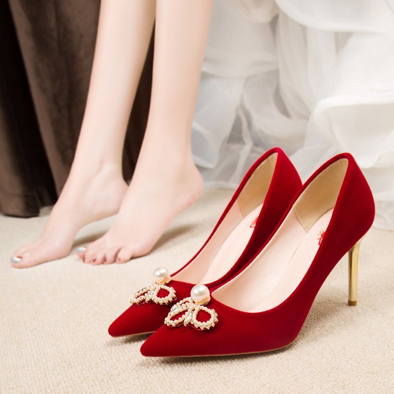Winter wedding shoes
