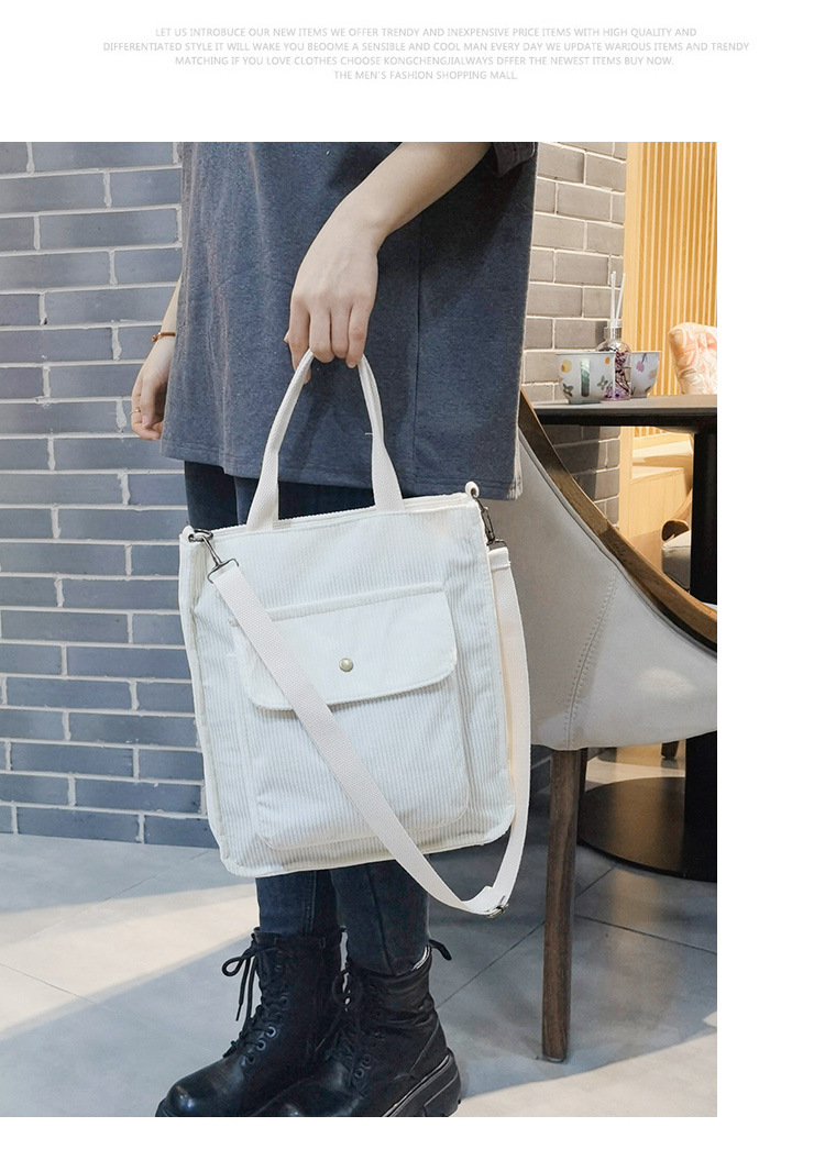 Unisex Large Plush Solid Color Preppy Style Streetwear Square Zipper Messenger Bag display picture 25