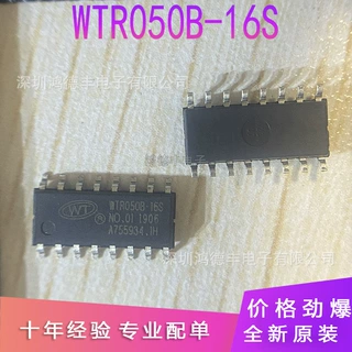 全新 WTR050B-16S WTR050-16S SOP-16 贴片 16秒短数录音芯片