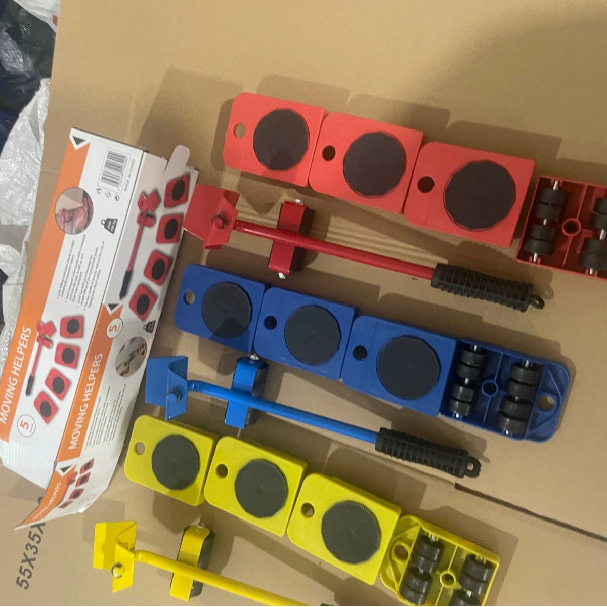 Многофункциональный мобильный инструмент для перемещения тяжелых предметов, удобный транспортный приспособ, помощник при переезде, инструмент для перемещения с универсальными колесами.