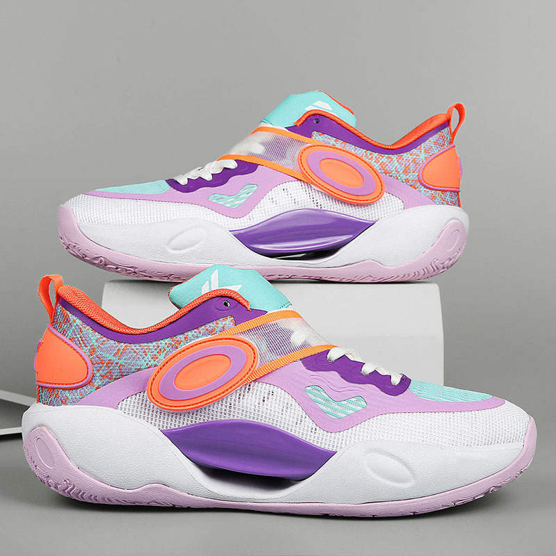 2025 New Youth Student Sports Training Shoes Basketball Shoes Men's Friction Sound Running Shoes