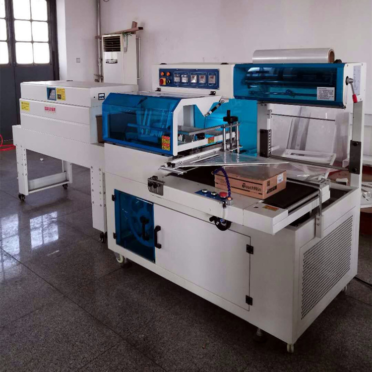 全自动L型热收缩包装机 餐具塑封机 化妆品礼盒热缩膜机封口机