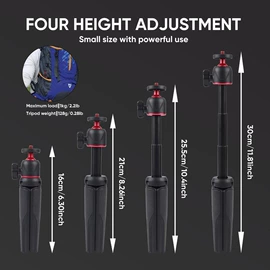 手机支架;补光灯;手机自拍杆