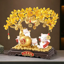 树脂工艺品;招财猫;招财摆件