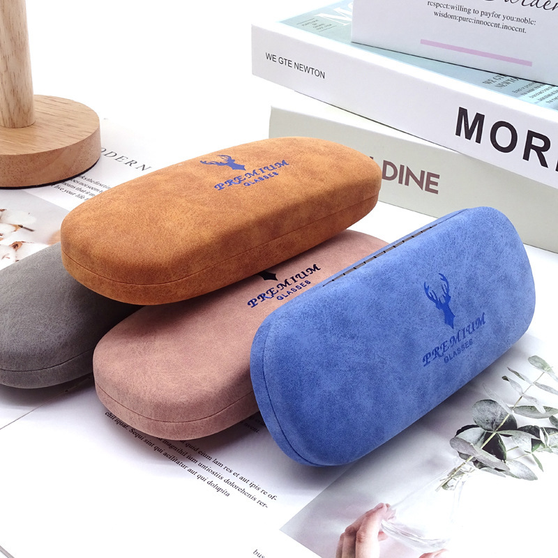 Myopia Glasses Case Sheep Pattern Glasses Case Advanced Sense Compression Resistance Glasses Case Simple Storage Glasses Case Printable logo Myopia Glasses Case Sheep Pattern Glasses Case Advanced Sense Compression Resistance Glasses Case Simple Storage Glasses Case Printable logo