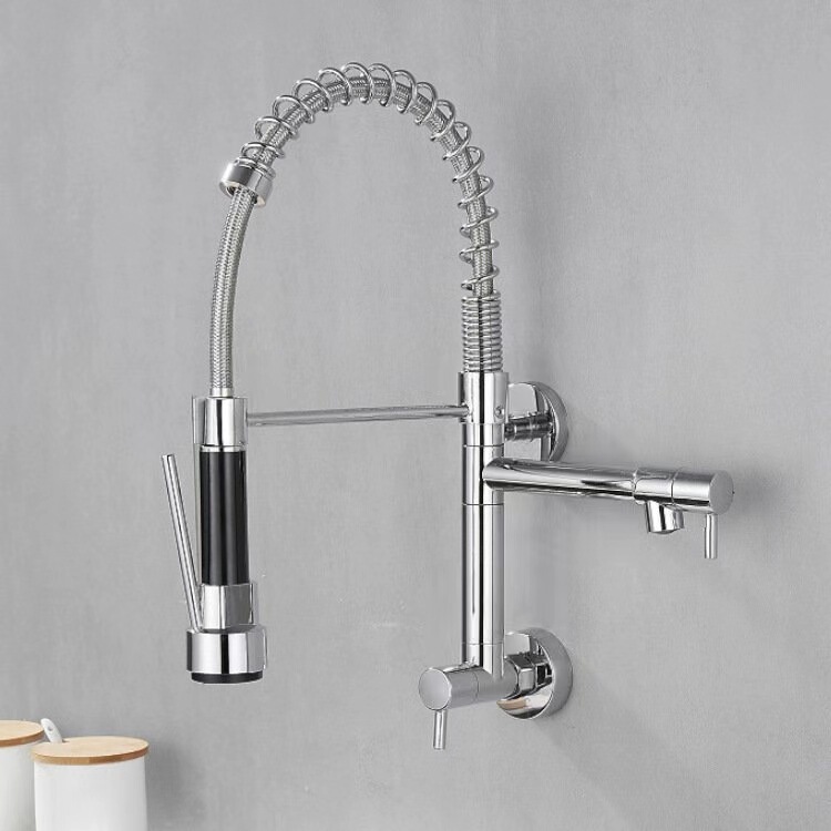 Single cooling household kitchen sink vegetable basin faucet sink vegetable sink rotatable wall-mounted splash-proof type