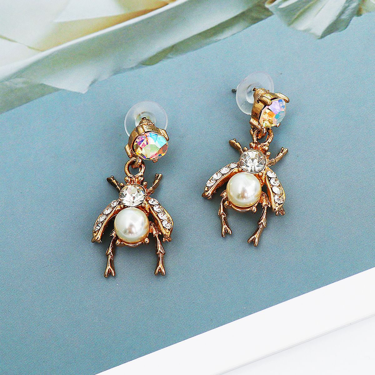 new diamond earrings beelike insect earrings fashion jewelrypicture10