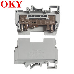 URTK/S Grey Current Terminal Screw Type Flame Retardant Test Type URTK/6S Track Type UK Wiring Terminal Strip