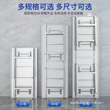 不锈钢桌子折叠桌餐桌烧烤桌吃饭夜市摆摊便携桌子白钢折叠桌子