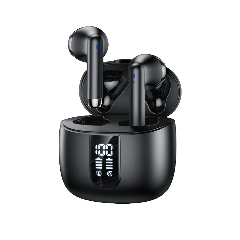 Yesido ワイヤレスヘッドフォン HD デジタルディスプレイ Bluetooth インイヤー tws ヘッドフォン通話ノイズリダクション Bluetooth ヘッドフォン|undefined