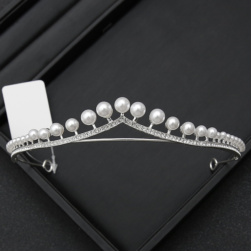 Corona Tocado Bridal Rhinestone Corona Vestido de ceremonia de boda Regalo para adultos de 18 años Cumpleaños Princesa Accesorios para el cabello Niños
