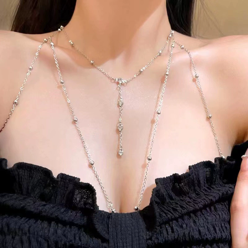 Сексуальное пляжное ожерелье с кисточками, европейский стиль