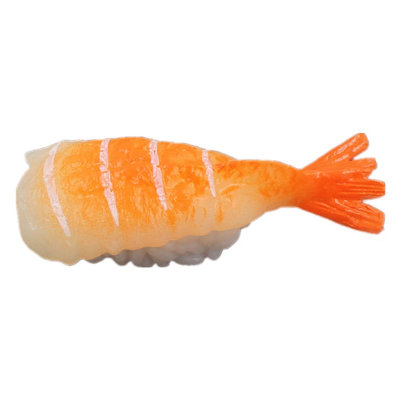 Simulación sushi modelo de juguete para niños japonés comida grande adornos tiro Decoración Accesorios salmón cocina rebanada