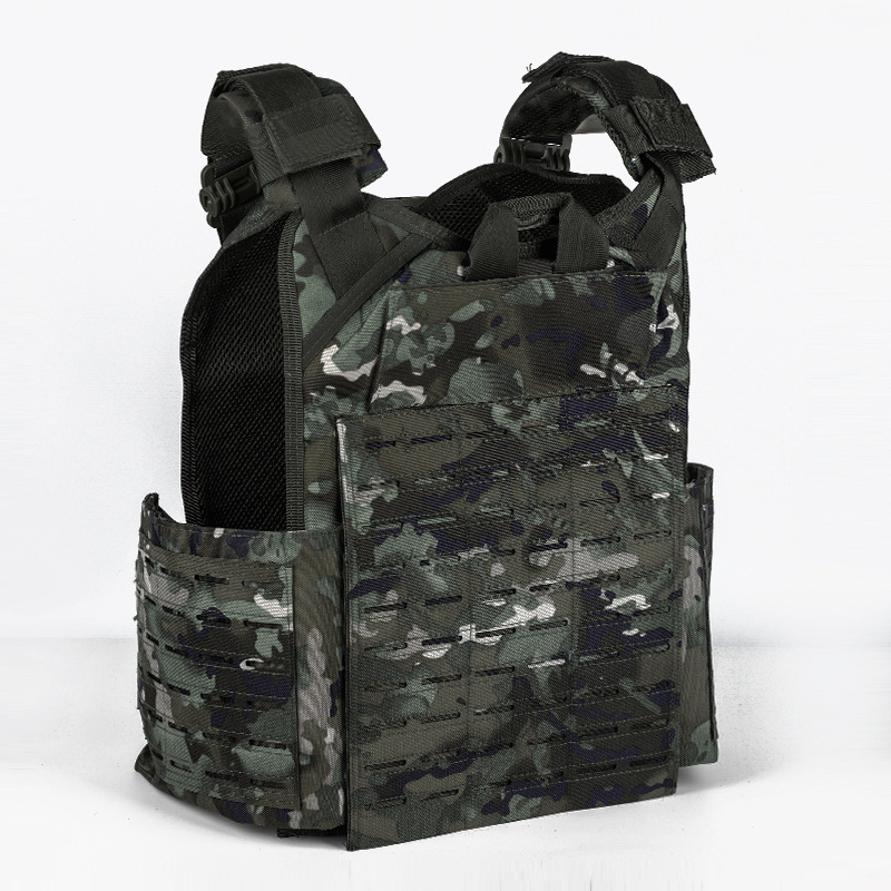 Laser-Cut New Quick-Release Vest Outdoor Set Training Vest Multi-Functional Carrying Gear Field Tactical Vest