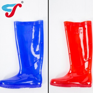 Shichun Water Field Shoes Long Pure Color Men's and Women's Rain Boots Non-slip Soft Bottom Labor Protection Transplanted Water Shoes Factory Wholesale
