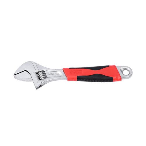 Manufacturer wholesale open-ended adjustable wrench with handle adjustable wrench auto repair machine pipe repair multi-functional adjustable wrench tool
