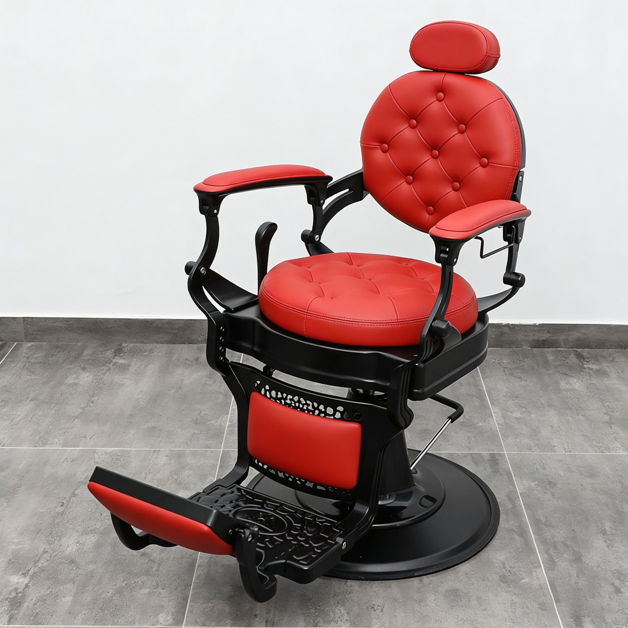 Barber transfronterizos silla de barbería para hombres silla de barbería especial salón de barbería silla de afeitar elevación image 11