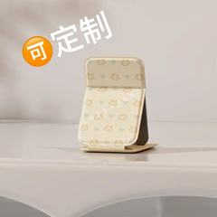 可爱小熊折叠化妆镜子收纳学生便携式宿舍桌面用台式随身梳妆镜