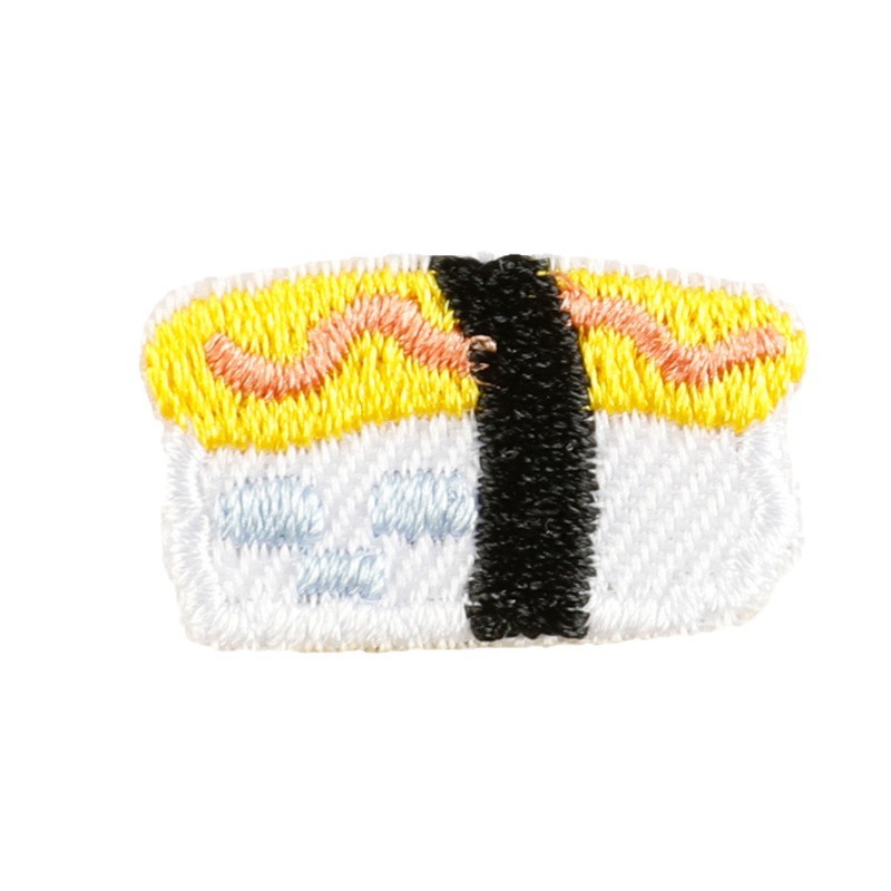 メーカー既製漫画食品刺繍ステッカー diy 衣類アクセサリー装飾アイロンパッチ한국 Wappen 布ステッカー|undefined