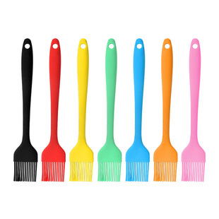 Integrated Silicone Oil Brush Household Temperature-Resistant Baking Barbecue Brush Kitchen Baking Brush Bread Pancake Brush