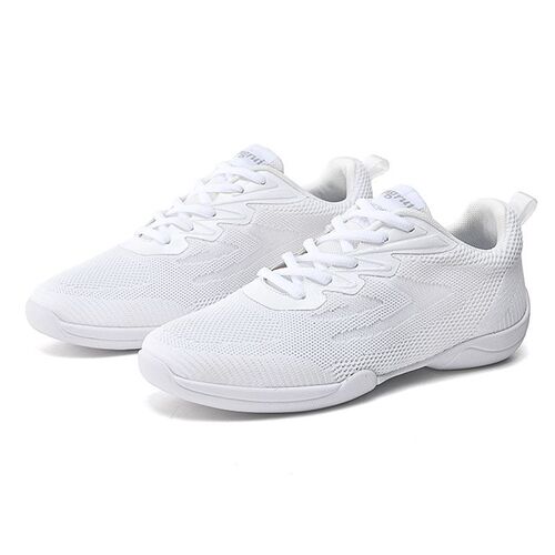 Yingrui cheerleading shoes women's competitive fitness competition shoes men's training shoes cheer dance shoes children's aerobic dance shoes mesh upper
