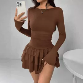 连衣裙;时尚休闲套装;女式卫衣