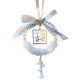 Car Net Red Bell orchid girl's car crystal pendant goddess decoration car safety joy pendant jewelry